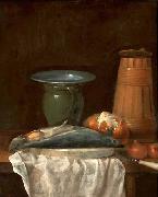 Charles Philips Simple meal Sweden oil painting artist